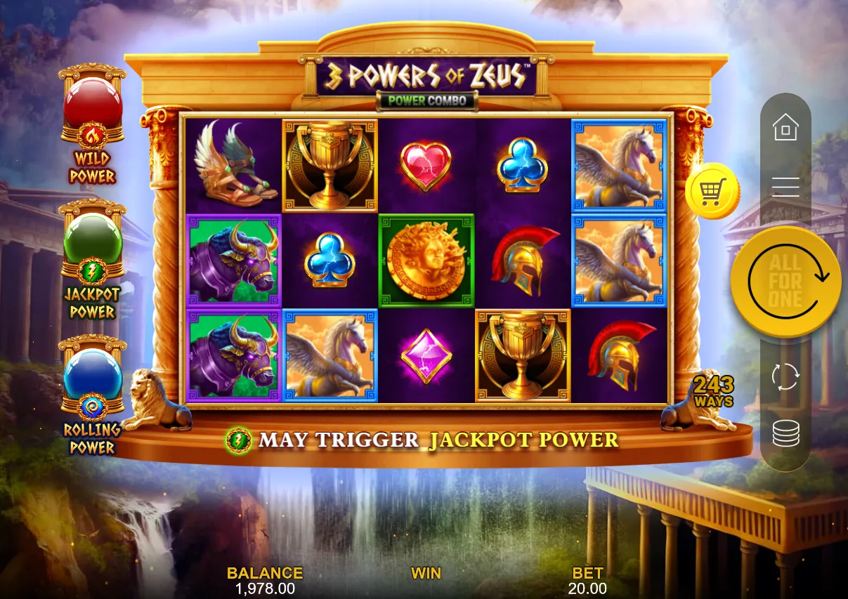 3 Powers of Zeus: Power Combo